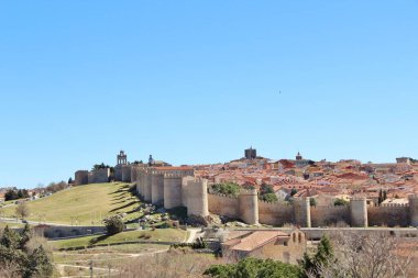 Ortaçağ şehri, Avila duvarları, İspanya