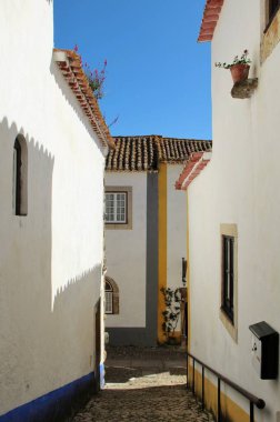 Ortaçağ şehir sokakları, Avila, İspanya