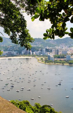 Rio de Janeiro, Brezilya 'nın hava manzarası