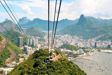 Rio de Janeiro, Brezilya 'nın hava manzarası