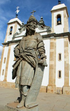 18. yüzyılın ikinci yarısında Bon Jesus de Matosinhos 'daki farklı Hıristiyan peygamberlerin heykelleri, Brezilya' nın Kongonhas şehrinde Haç Yolu 'na adanmış rokoko kilisesi. 