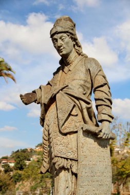 18. yüzyılın ikinci yarısında Bon Jesus de Matosinhos 'daki farklı Hıristiyan peygamberlerin heykelleri, Brezilya' nın Kongonhas şehrinde Haç Yolu 'na adanmış rokoko kilisesi. 