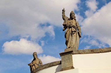 18. yüzyılın ikinci yarısında Bon Jesus de Matosinhos 'daki farklı Hıristiyan peygamberlerin heykelleri, Brezilya' nın Kongonhas şehrinde Haç Yolu 'na adanmış rokoko kilisesi. 