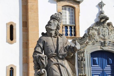 18. yüzyılın ikinci yarısında Bon Jesus de Matosinhos 'daki farklı Hıristiyan peygamberlerin heykelleri, Brezilya' nın Kongonhas şehrinde Haç Yolu 'na adanmış rokoko kilisesi. 