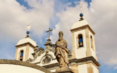 18. yüzyılın ikinci yarısında Bon Jesus de Matosinhos 'daki farklı Hıristiyan peygamberlerin heykelleri, Brezilya' nın Kongonhas şehrinde Haç Yolu 'na adanmış rokoko kilisesi. 