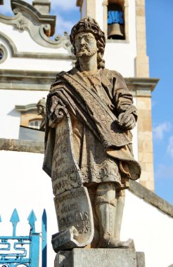 18. yüzyılın ikinci yarısında Bon Jesus de Matosinhos 'daki farklı Hıristiyan peygamberlerin heykelleri, Brezilya' nın Kongonhas şehrinde Haç Yolu 'na adanmış rokoko kilisesi. 