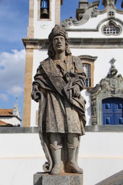 18. yüzyılın ikinci yarısında Bon Jesus de Matosinhos 'daki farklı Hıristiyan peygamberlerin heykelleri, Brezilya' nın Kongonhas şehrinde Haç Yolu 'na adanmış rokoko kilisesi. 