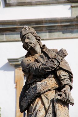 18. yüzyılın ikinci yarısında Bon Jesus de Matosinhos 'daki farklı Hıristiyan peygamberlerin heykelleri, Brezilya' nın Kongonhas şehrinde Haç Yolu 'na adanmış rokoko kilisesi. 