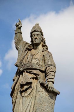 18. yüzyılın ikinci yarısında Bon Jesus de Matosinhos 'daki farklı Hıristiyan peygamberlerin heykelleri, Brezilya' nın Kongonhas şehrinde Haç Yolu 'na adanmış rokoko kilisesi. 