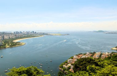 Rio de Janeiro, Brezilya 'nın hava manzarası
