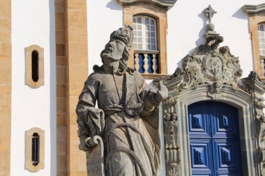 18. yüzyılın ikinci yarısında Bon Jesus de Matosinhos 'daki farklı Hıristiyan peygamberlerin heykelleri, Brezilya' nın Kongonhas şehrinde Haç Yolu 'na adanmış rokoko kilisesi. 