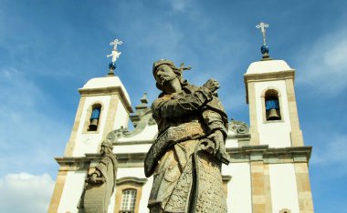 18. yüzyılın ikinci yarısında Bon Jesus de Matosinhos 'daki farklı Hıristiyan peygamberlerin heykelleri, Brezilya' nın Kongonhas şehrinde Haç Yolu 'na adanmış rokoko kilisesi. 