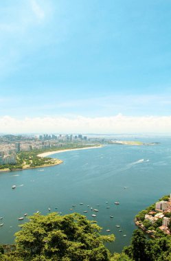 Rio de Janeiro, Brezilya 'nın hava manzarası
