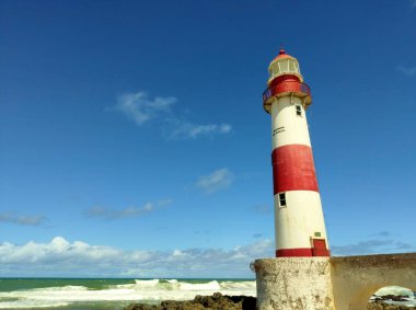 Deniz fenerinin güzel manzarası 