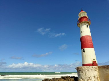 Deniz fenerinin güzel manzarası 