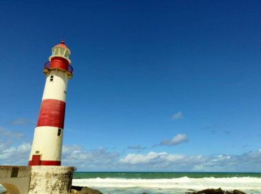 Deniz fenerinin güzel manzarası 