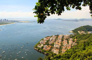 Rio de Janeiro, Brezilya 'nın hava manzarası