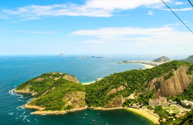 Rio de Janeiro, Brezilya 'nın hava manzarası