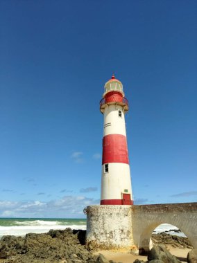 Deniz fenerinin güzel manzarası 