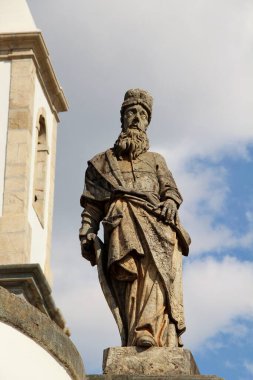 18. yüzyılın ikinci yarısında Bon Jesus de Matosinhos 'daki farklı Hıristiyan peygamberlerin heykelleri, Brezilya' nın Kongonhas şehrinde Haç Yolu 'na adanmış rokoko kilisesi. 