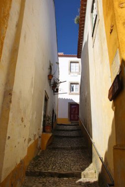 Ortaçağ şehir sokakları, Avila, İspanya