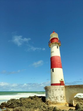 Deniz fenerinin güzel manzarası 