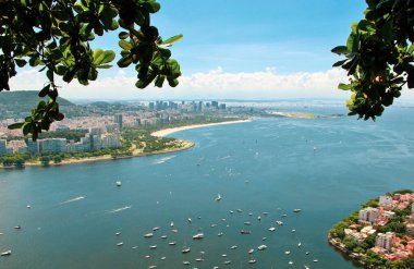 Rio de Janeiro, Brezilya 'nın hava manzarası