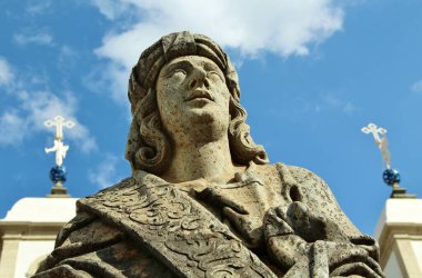 18. yüzyılın ikinci yarısında Bon Jesus de Matosinhos 'daki farklı Hıristiyan peygamberlerin heykelleri, Brezilya' nın Kongonhas şehrinde Haç Yolu 'na adanmış rokoko kilisesi. 