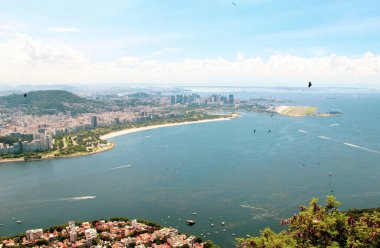 Rio de Janeiro, Brezilya 'nın hava manzarası