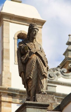 18. yüzyılın ikinci yarısında Bon Jesus de Matosinhos 'daki farklı Hıristiyan peygamberlerin heykelleri, Brezilya' nın Kongonhas şehrinde Haç Yolu 'na adanmış rokoko kilisesi. 