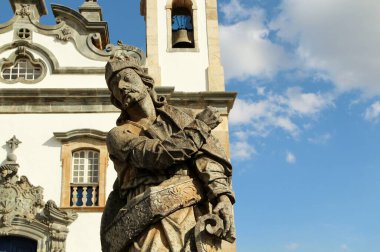 18. yüzyılın ikinci yarısında Bon Jesus de Matosinhos 'daki farklı Hıristiyan peygamberlerin heykelleri, Brezilya' nın Kongonhas şehrinde Haç Yolu 'na adanmış rokoko kilisesi. 