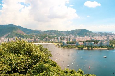 Rio de Janeiro, Brezilya 'nın hava manzarası