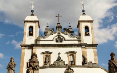 18. yüzyılın ikinci yarısında Bon Jesus de Matosinhos 'daki farklı Hıristiyan peygamberlerin heykelleri, Brezilya' nın Kongonhas şehrinde Haç Yolu 'na adanmış rokoko kilisesi. 