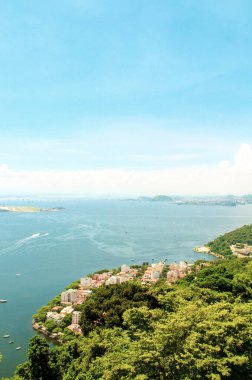 Rio de Janeiro, Brezilya 'nın hava manzarası