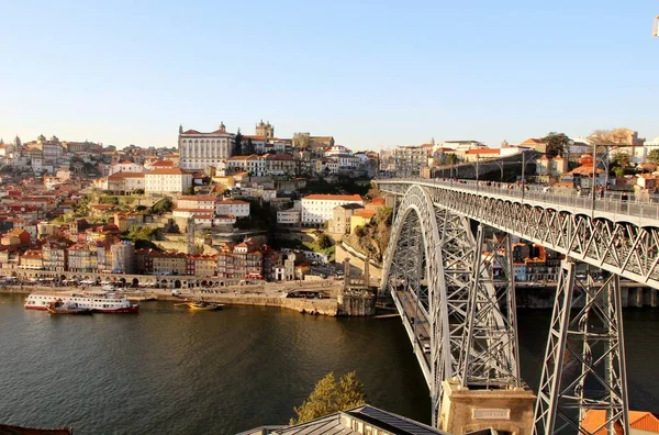 Widok Miasto Porto Portugalia — Zdjęcie stockowe