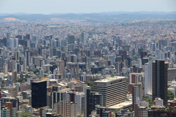 Stadsgezicht Vanuit Lucht Stad Belo Horizonte Brazilië — Stockfoto