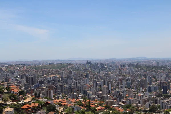 Stadsgezicht Vanuit Lucht Stad Belo Horizonte Brazilië — Stockfoto