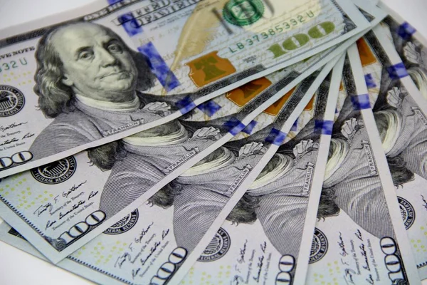 Amerikan doları banknotları yakın plan görüntüsü
