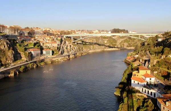 Blick Auf Die Stadt Porto Portugal — Stockfoto
