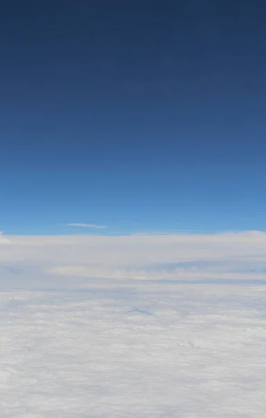 Nuages Blancs Dans Ciel Bleu — Photo