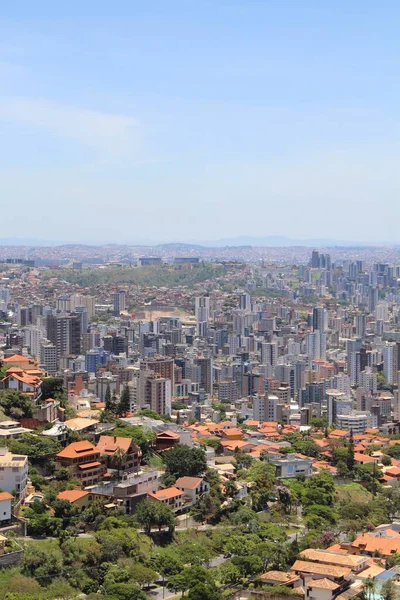 Veduta Aerea Urbana Città Belo Horizonte Brasile — Foto Stock