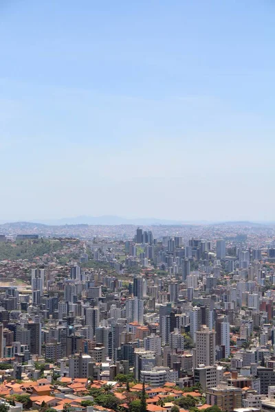 Vue Aérienne Urbaine Ville Belo Horizonte Brésil — Photo