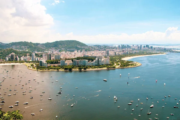 Rio Janeiro Brezilya Nın Hava Manzarası — Stok fotoğraf