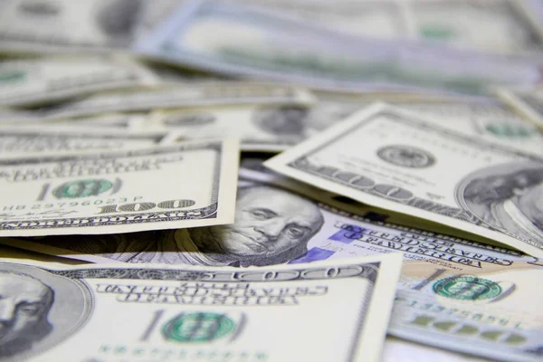 Amerikan doları banknotları yakın plan görüntüsü