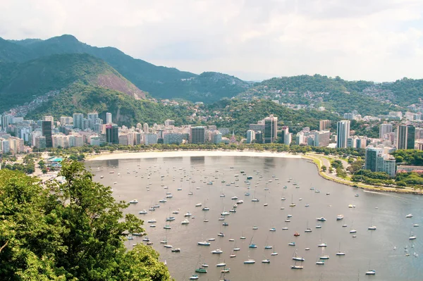 Rio Janeiro Brezilya Nın Hava Manzarası — Stok fotoğraf