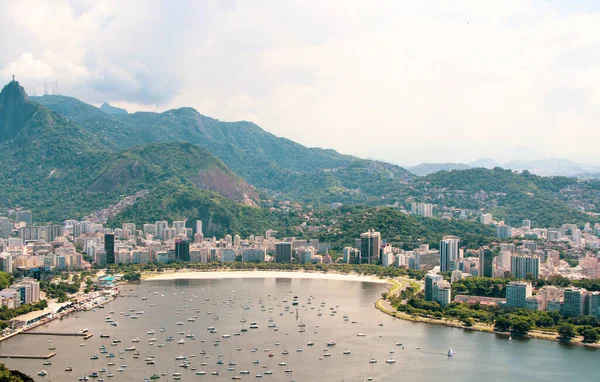 Rio Janeiro Brezilya Nın Hava Manzarası — Stok fotoğraf