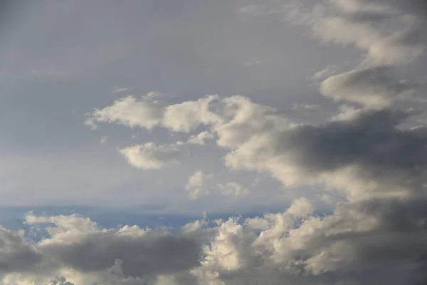 Awan Putih Langit Biru — Stok Foto