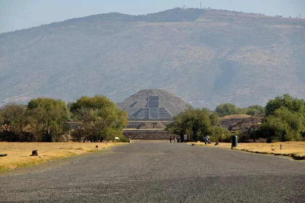 Teotihuacan Μια Αρχαία Πόλη Στο Μεξικό — Φωτογραφία Αρχείου