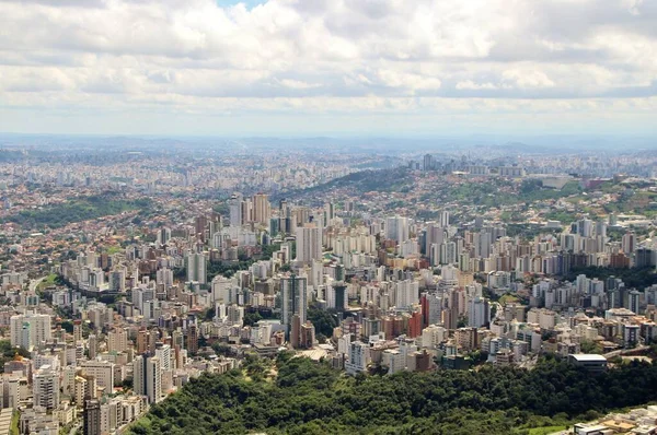 Hermosa Vista Aérea Ciudad Belo Horizonte Brasil — Foto de Stock