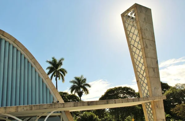 Brésil Décembre Vue Extérieure Église Saint François Assise Décembre 2016 — Photo